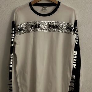 Pink Victoria Secret Long Sleeve Shirt